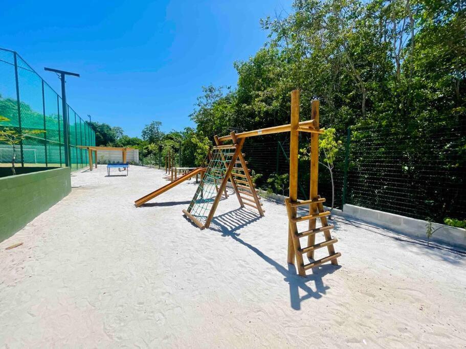 Flat Porto De Galinhas De Luxo - Makia Beach Experience Exterior photo